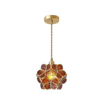 Glass Petal Pendant Light - Lamp Outdoor