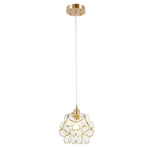 Glass Petal Pendant Light - Lamp Outdoor