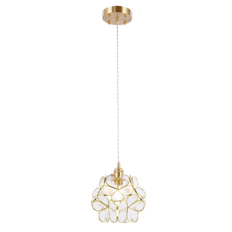 Glass Petal Pendant Light - Lamp Outdoor