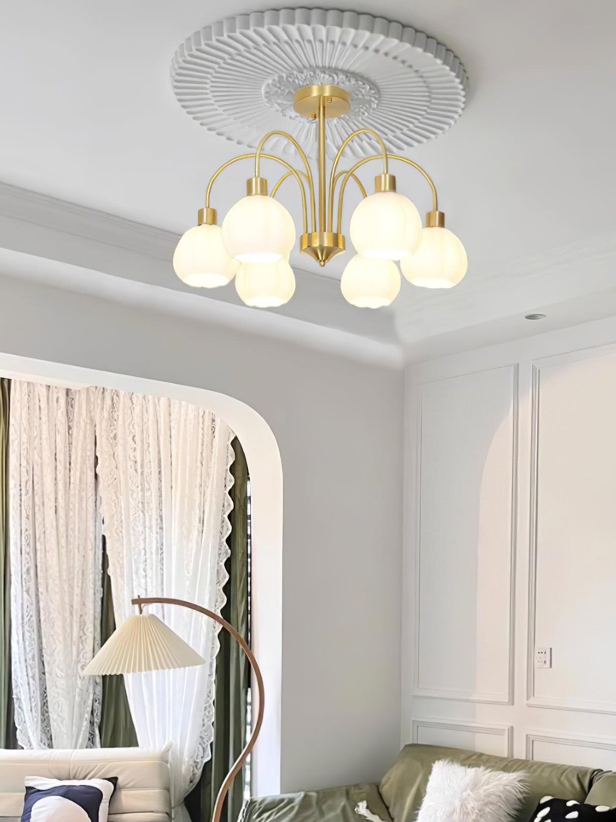 Sawyer Vintage Metal Chandelier - Lamp Outdoor