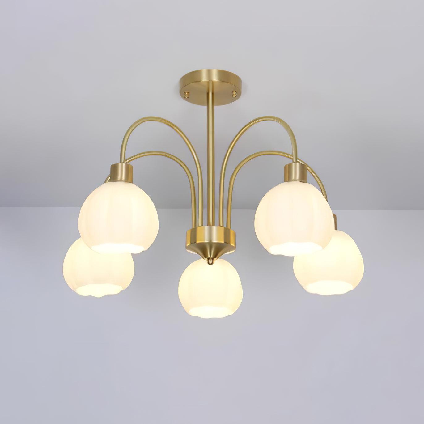 Sawyer Vintage Metal Chandelier - Lamp Outdoor