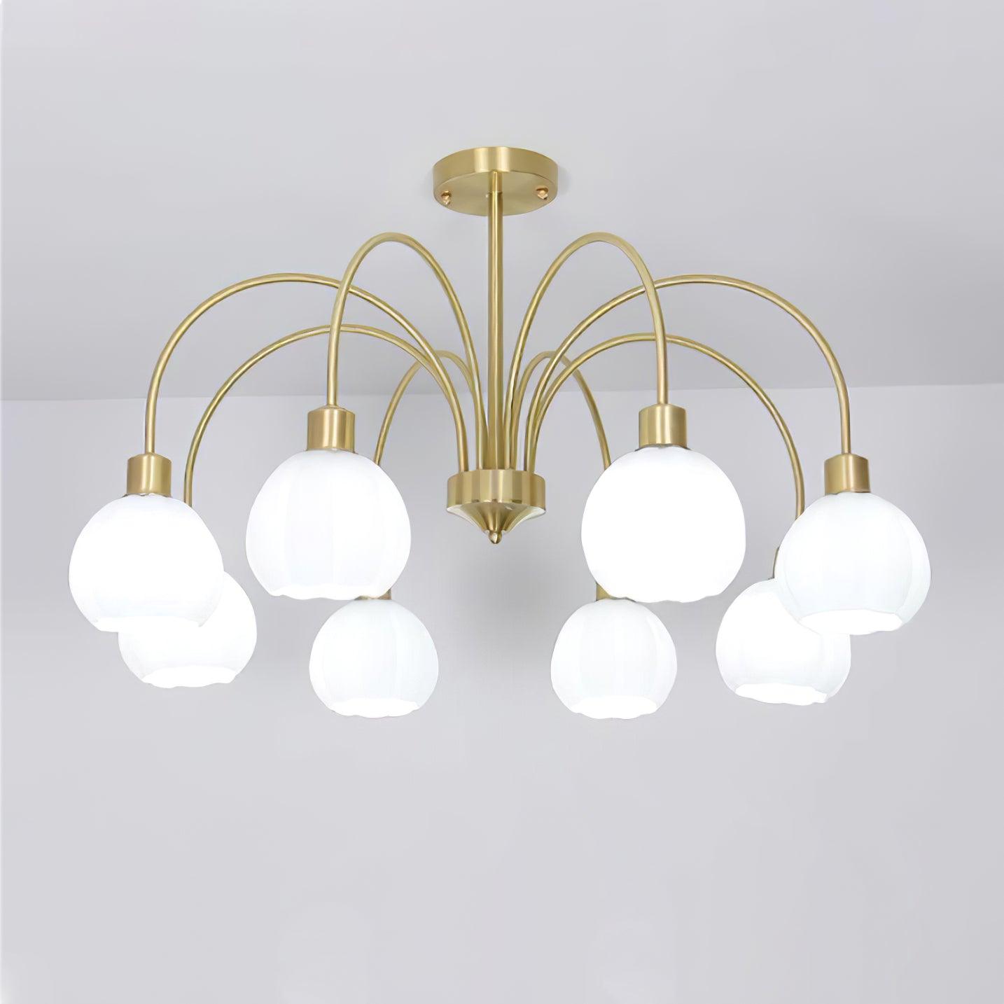 Sawyer Vintage Metal Chandelier - Lamp Outdoor