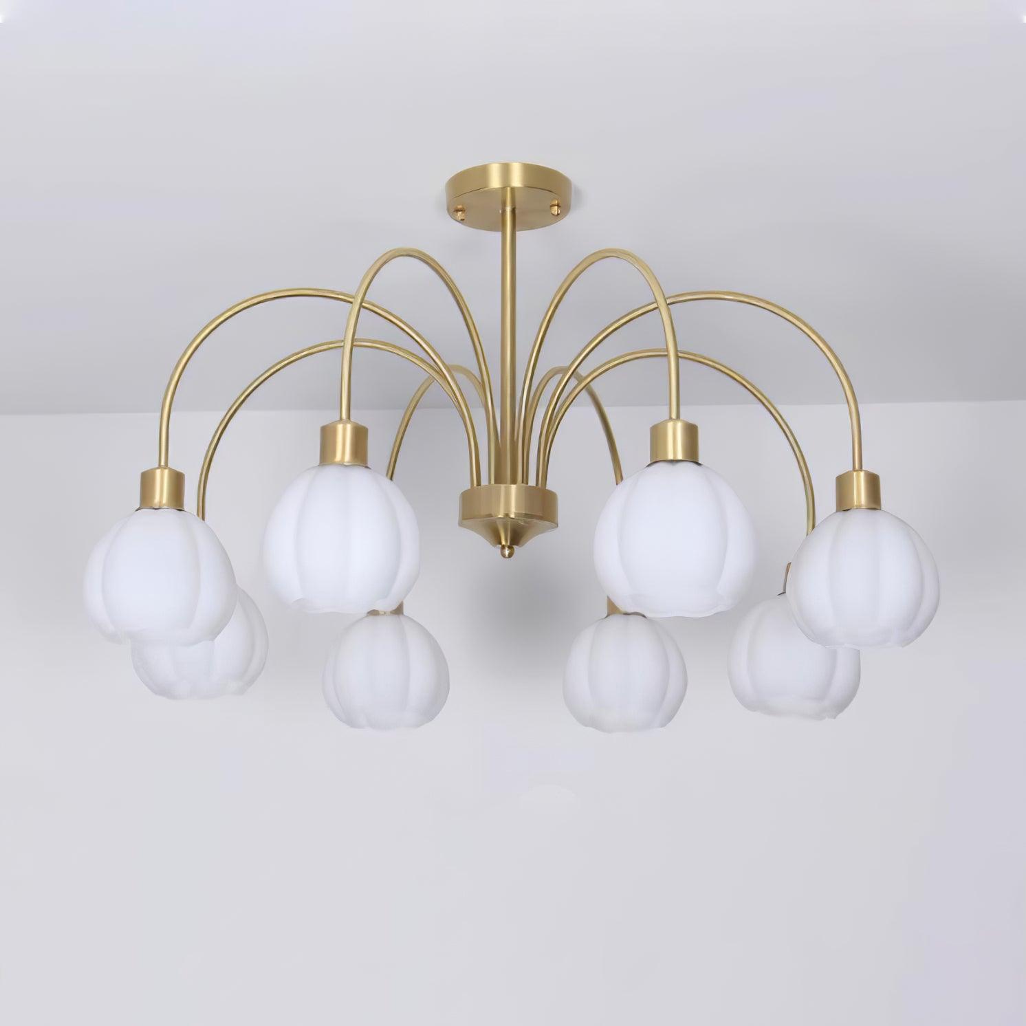 Sawyer Vintage Metal Chandelier - Lamp Outdoor