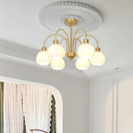 Sawyer Vintage Metal Chandelier - Lamp Outdoor