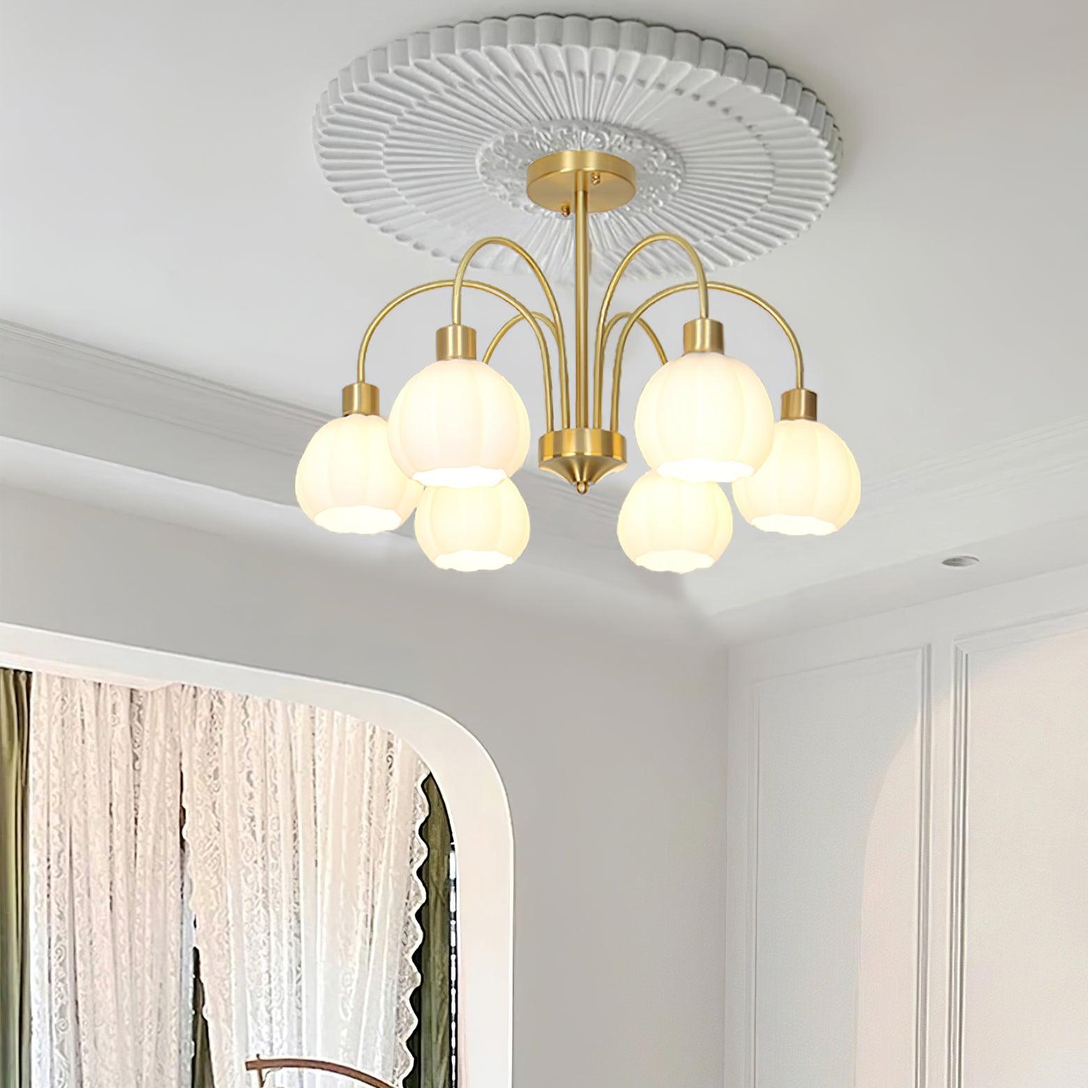 Sawyer Vintage Metal Chandelier - Lamp Outdoor