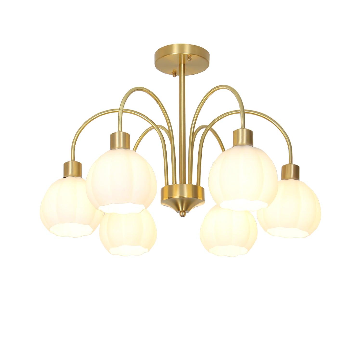 Sawyer Vintage Metal Chandelier - Lamp Outdoor
