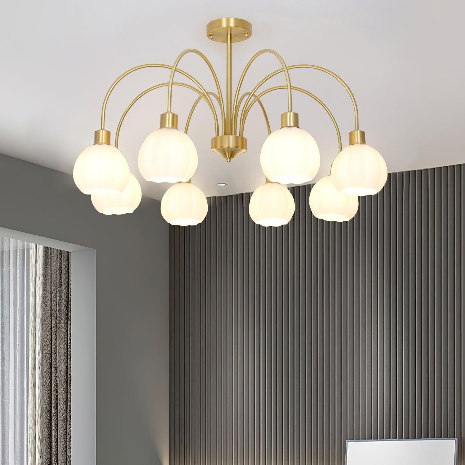 Sawyer Vintage Metal Chandelier - Lamp Outdoor