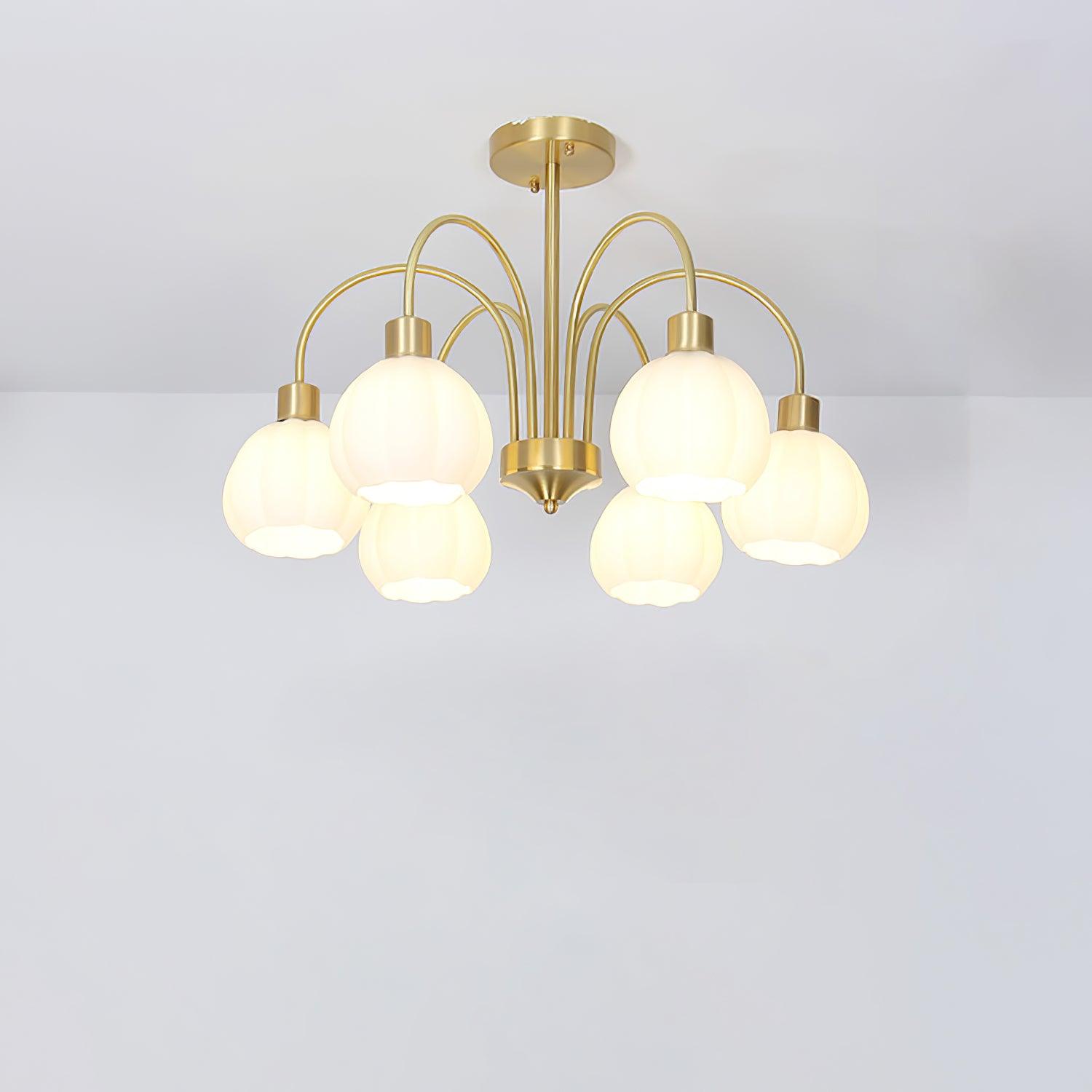 Sawyer Vintage Metal Chandelier - Lamp Outdoor