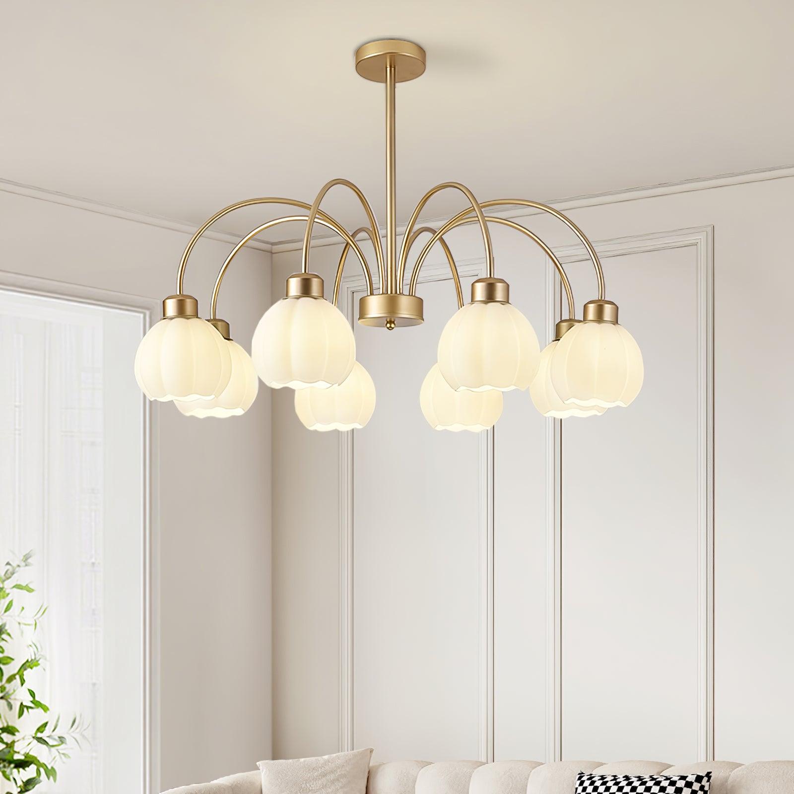 Sawyer Vintage Metal Chandelier - Lamp Outdoor