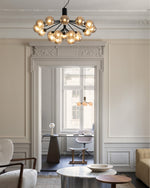 Glass Sphere Cluster Chandelier - Lamp Outdoor