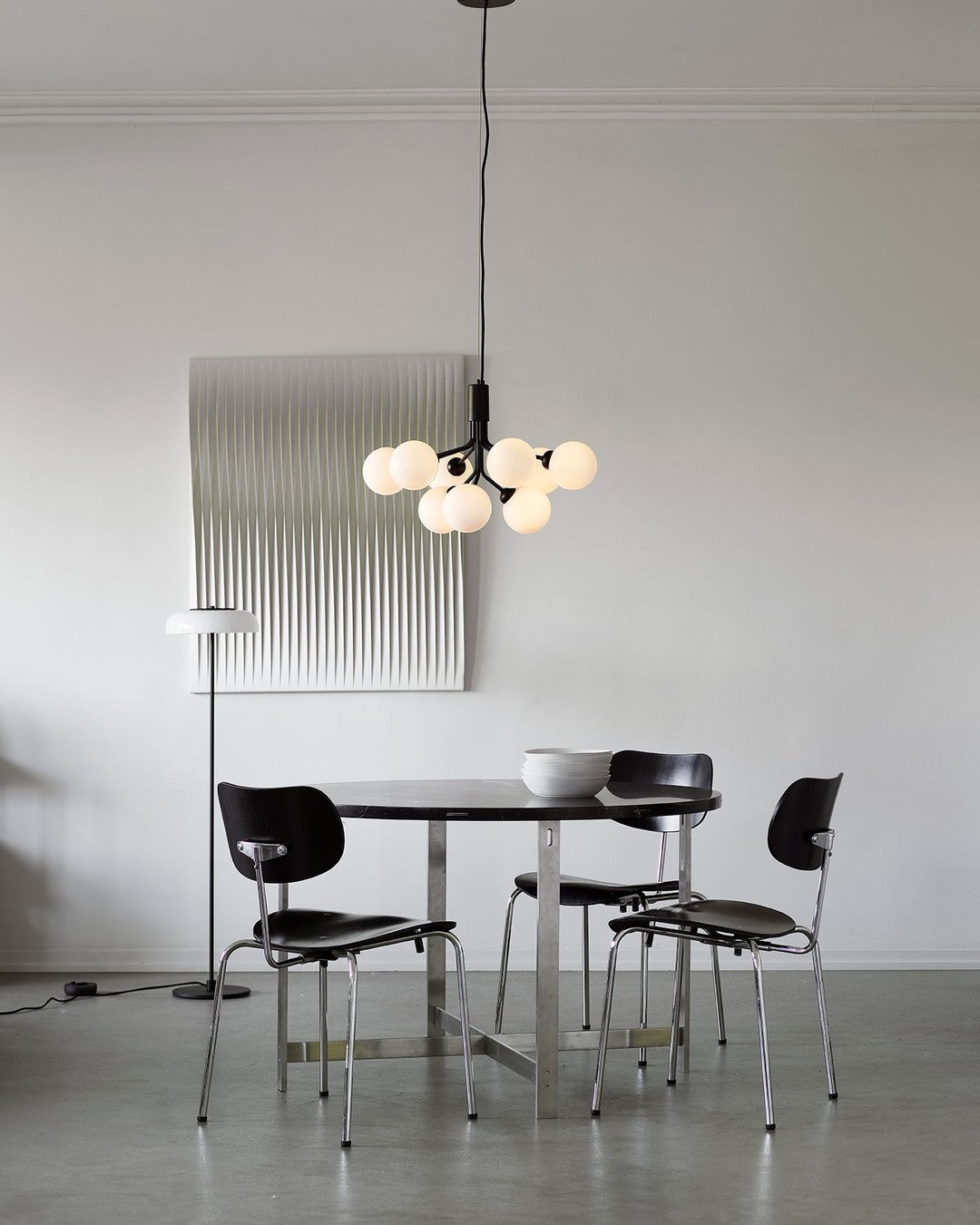 Glass Sphere Cluster Chandelier - Lamp Outdoor