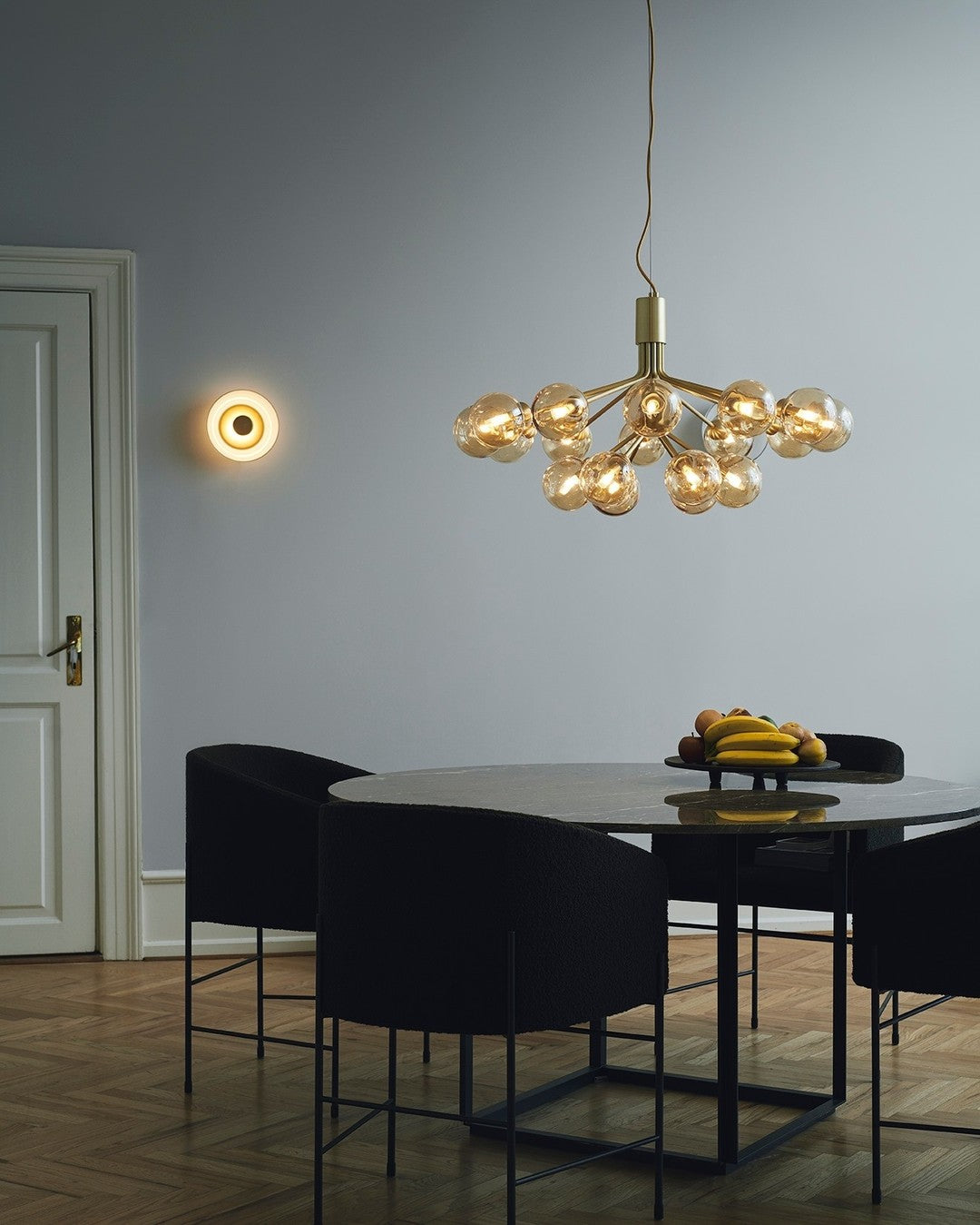 Glass Sphere Cluster Chandelier - Lamp Outdoor