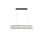 Glass Tube Ring Chandelier - Lamp Outdoor