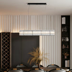 Glass Tube Ring Chandelier - Lamp Outdoor