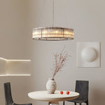Glass Tube Ring Chandelier - Lamp Outdoor