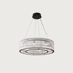 Glass Tube Ring Chandelier - Lamp Outdoor