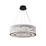 Glass Tube Ring Chandelier - Lamp Outdoor