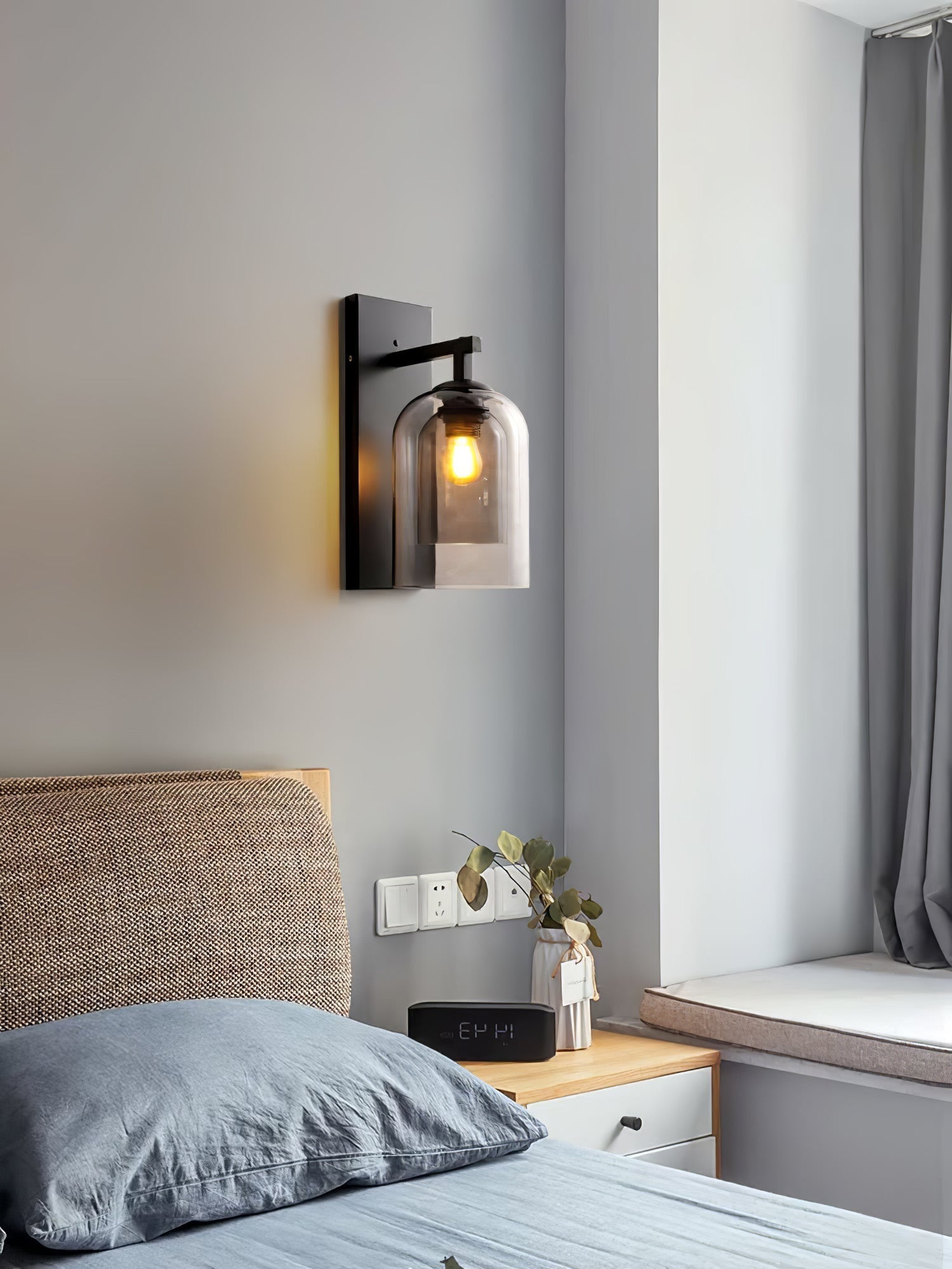 Glass Tubular Wall Lamp - Lamp Outdoor