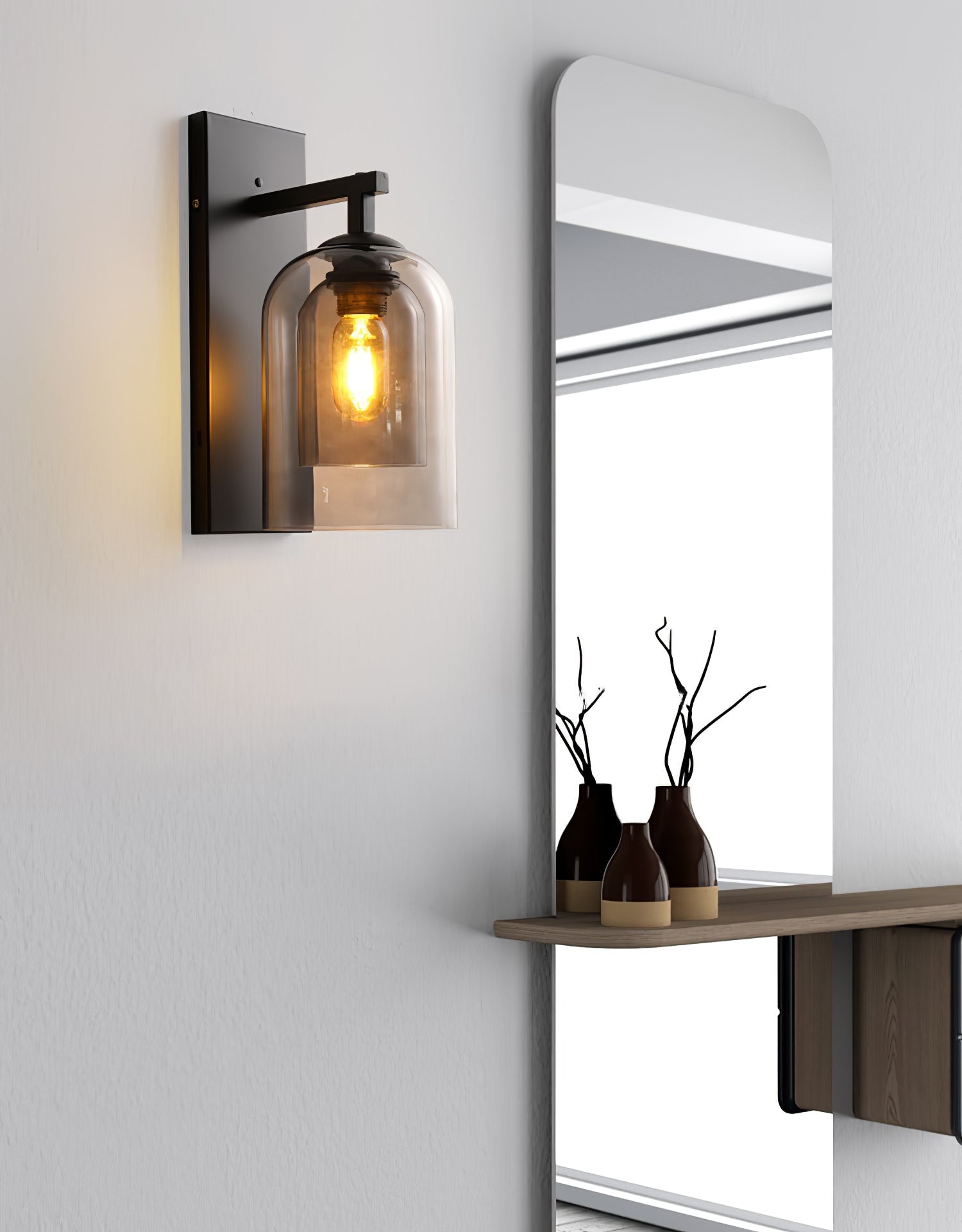 Glass Tubular Wall Lamp - Lamp Outdoor