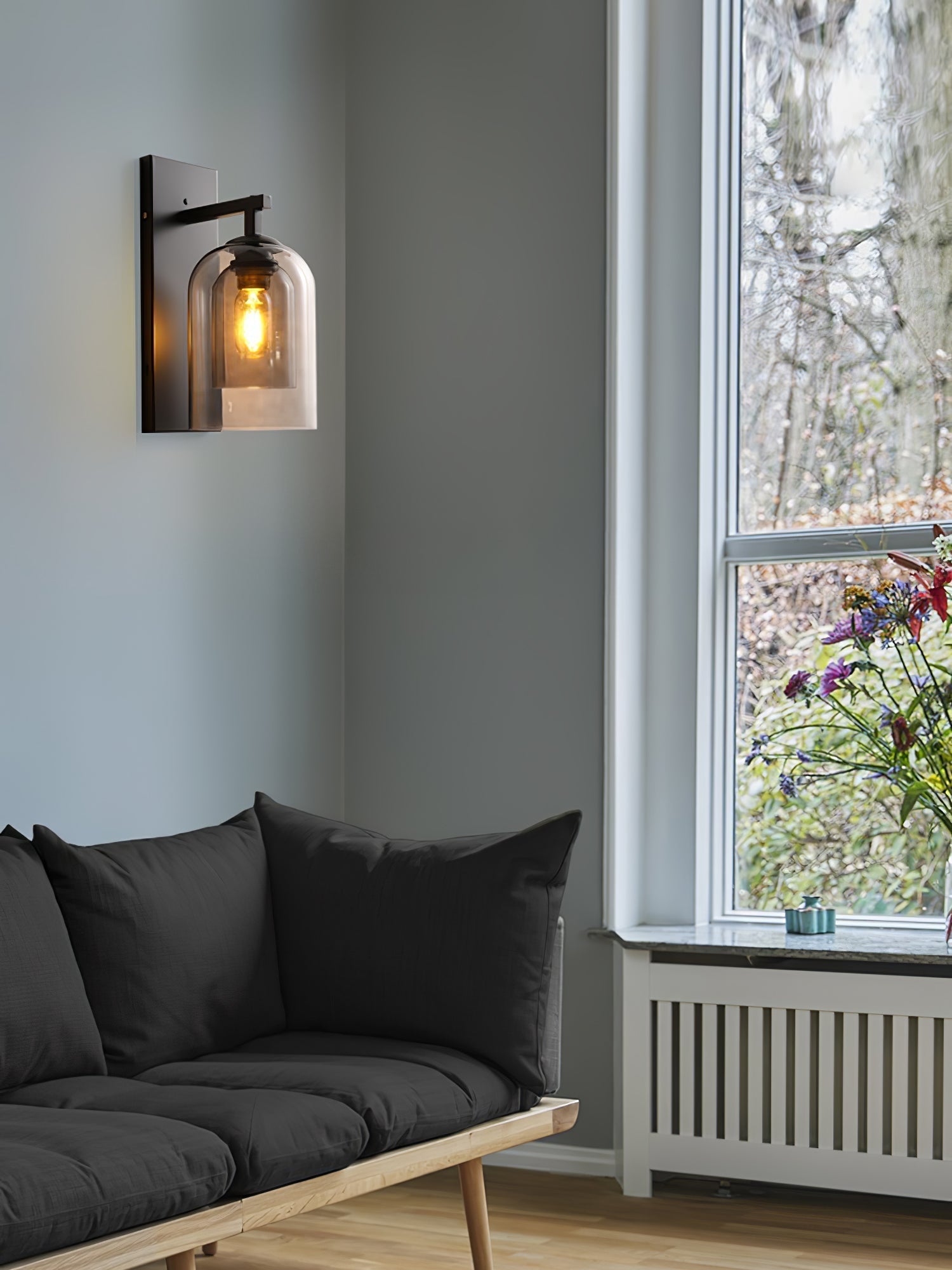 Glass Tubular Wall Lamp - Lamp Outdoor
