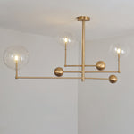 Orbit Contemporary Glass Chandelier - Lamp Outdoor
