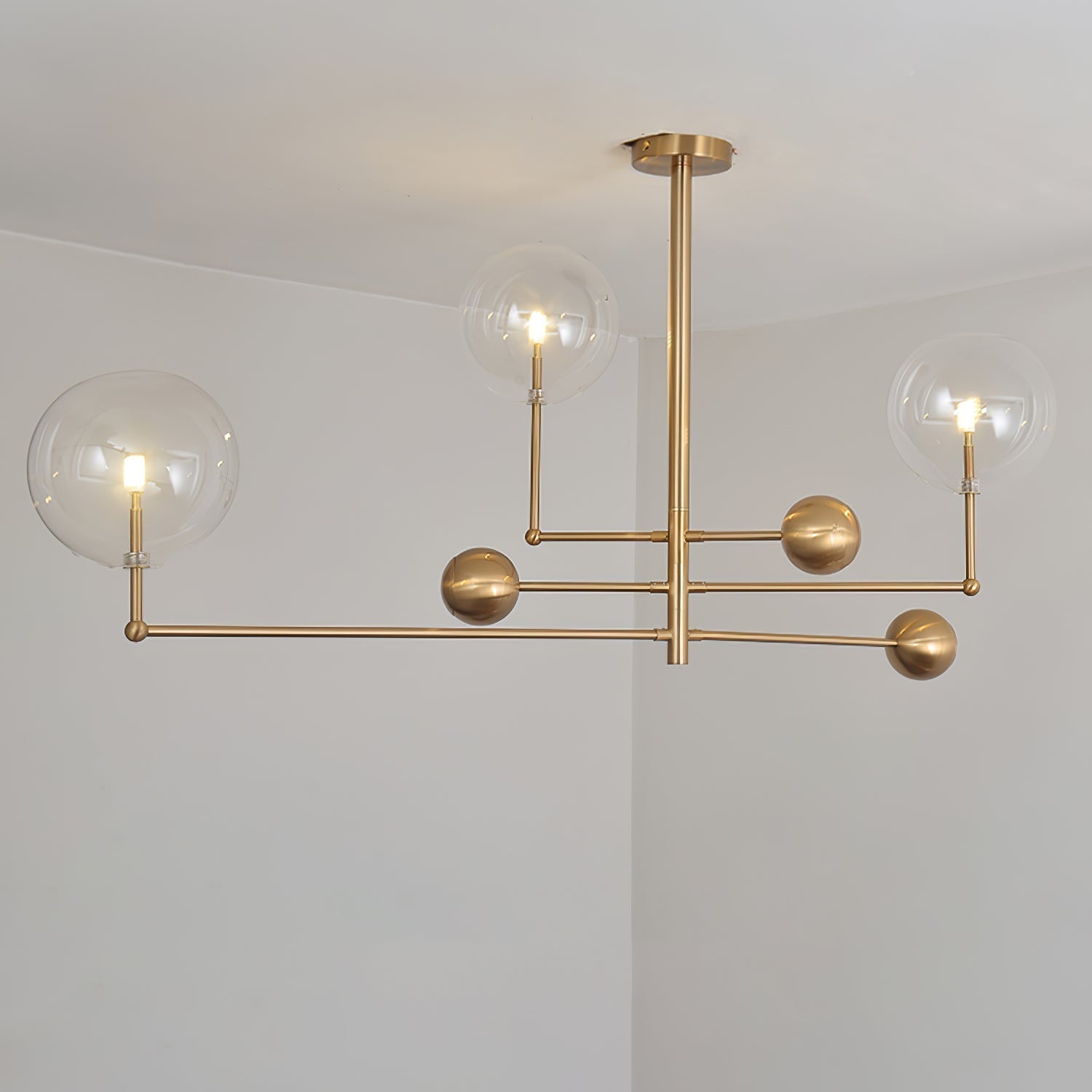Orbit Contemporary Glass Chandelier - Lamp Outdoor