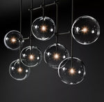 Orbit Contemporary Glass Chandelier - Lamp Outdoor
