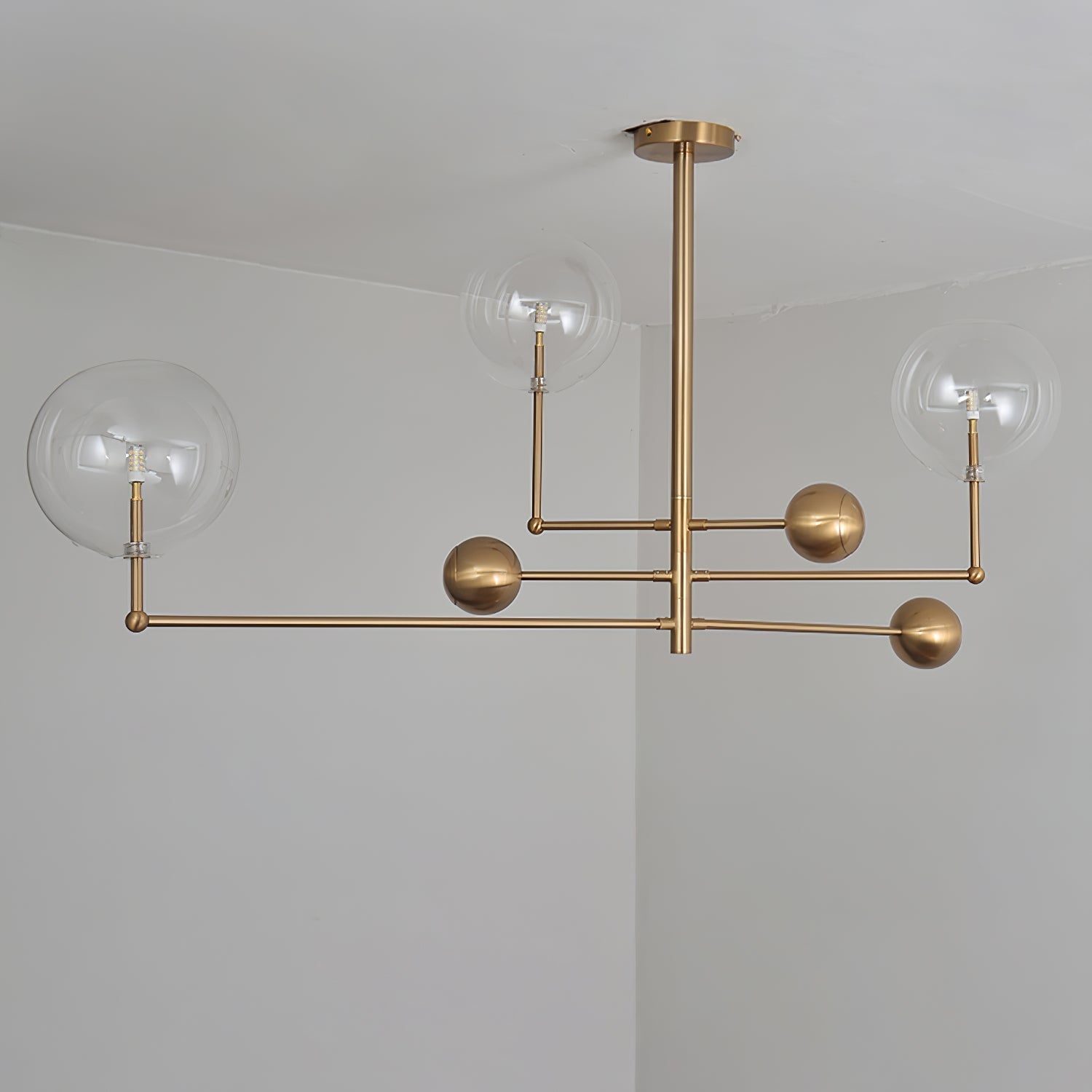 Orbit Contemporary Glass Chandelier - Lamp Outdoor