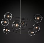 Orbit Contemporary Glass Chandelier - Lamp Outdoor