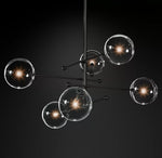 Orbit Contemporary Glass Chandelier - Lamp Outdoor
