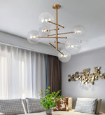 Orbit Contemporary Glass Chandelier - Lamp Outdoor