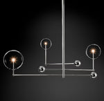 Orbit Contemporary Glass Chandelier - Lamp Outdoor