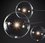 Orbit Contemporary Glass Chandelier - Lamp Outdoor