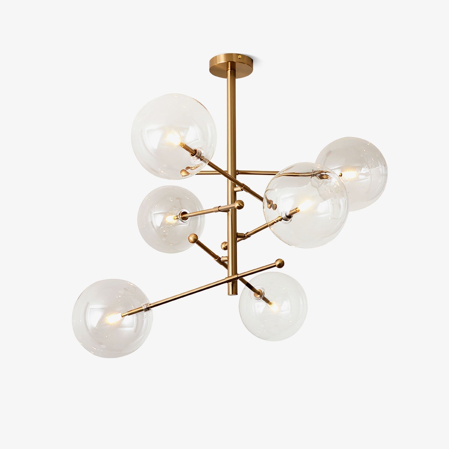 Orbit Contemporary Glass Chandelier - Lamp Outdoor