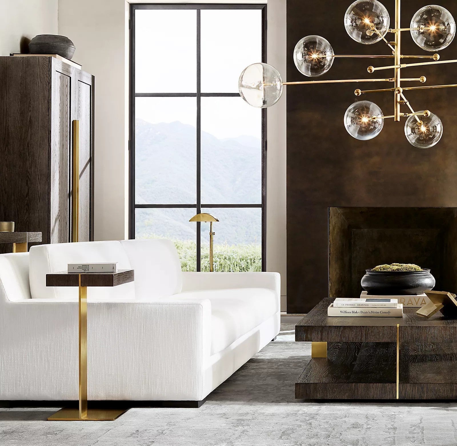 Orbit Contemporary Glass Chandelier - Lamp Outdoor