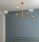 Orbit Contemporary Glass Chandelier - Lamp Outdoor