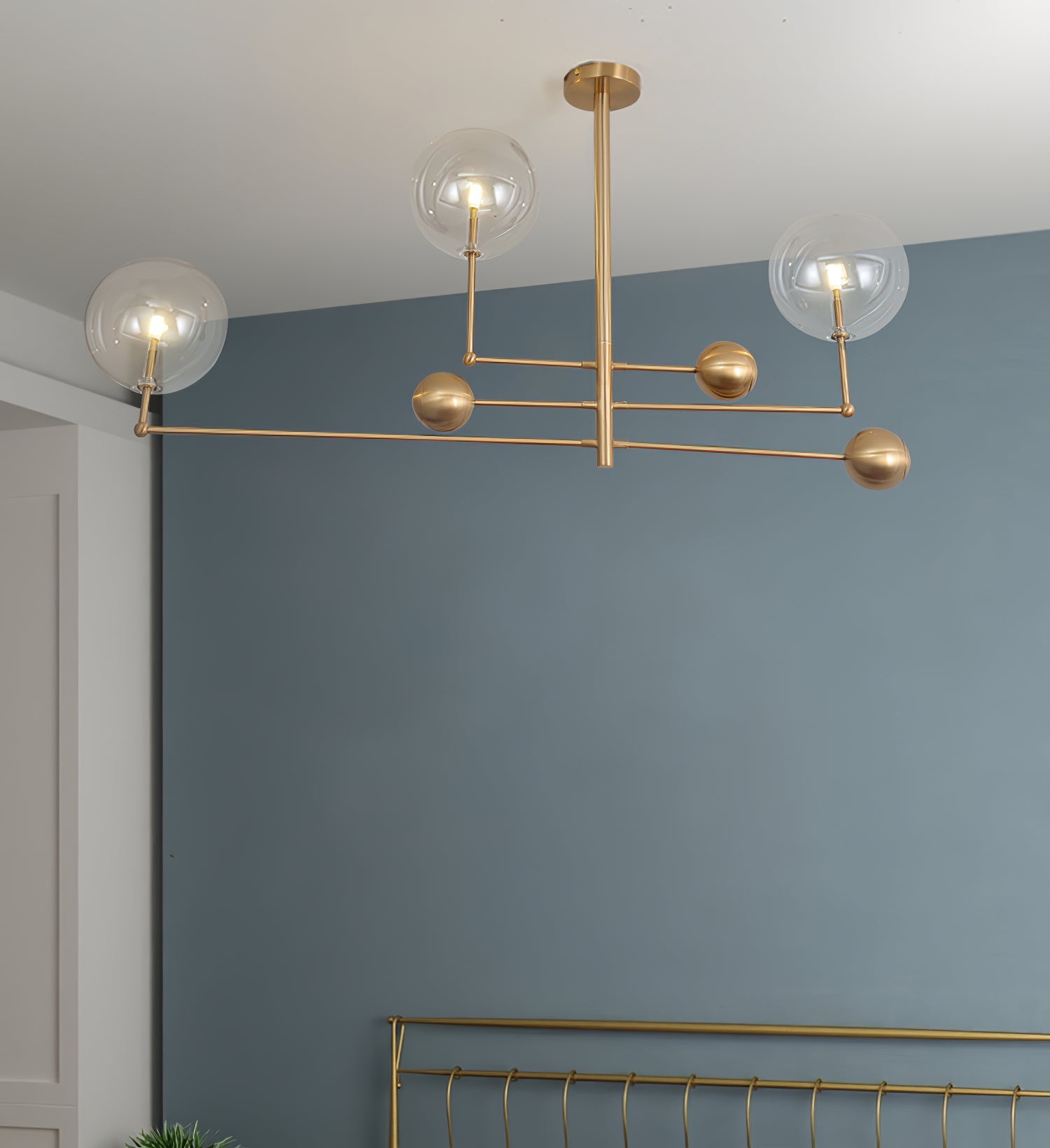 Orbit Contemporary Glass Chandelier - Lamp Outdoor