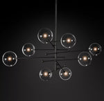 Orbit Contemporary Glass Chandelier - Lamp Outdoor