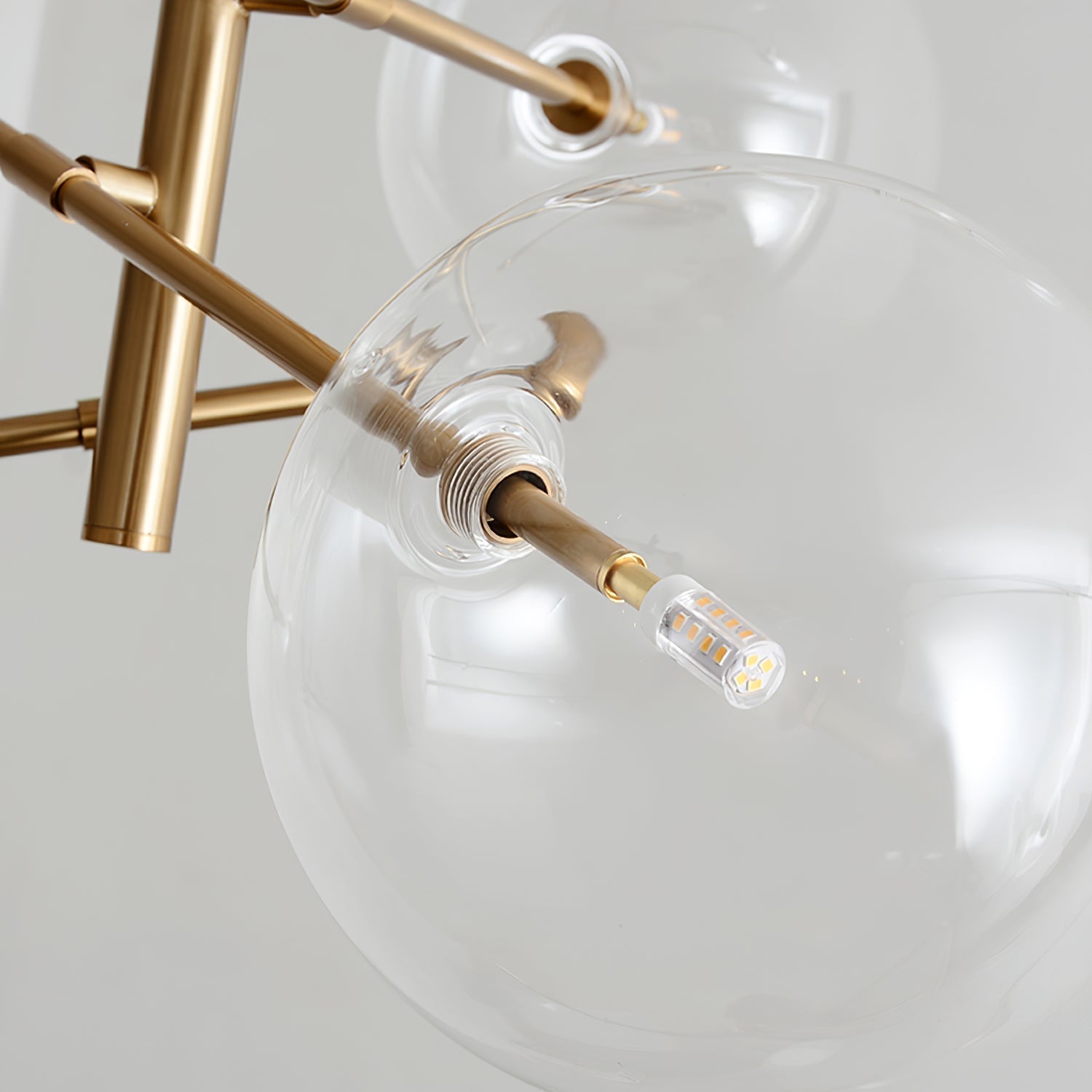 Orbit Contemporary Glass Chandelier - Lamp Outdoor
