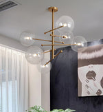 Orbit Contemporary Glass Chandelier - Lamp Outdoor