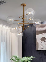 Orbit Contemporary Glass Chandelier - Lamp Outdoor