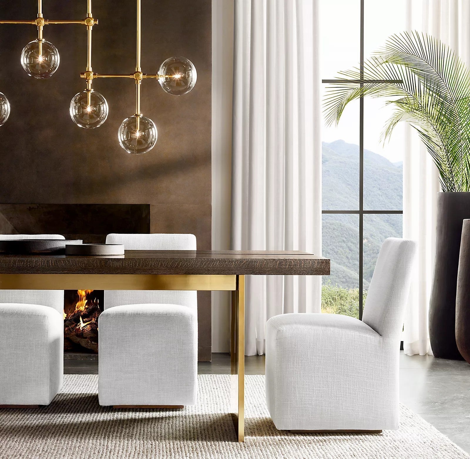 Orbit Contemporary Glass Chandelier - Lamp Outdoor