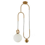 Glass Ball Pendant Lamp - Lamp Outdoor