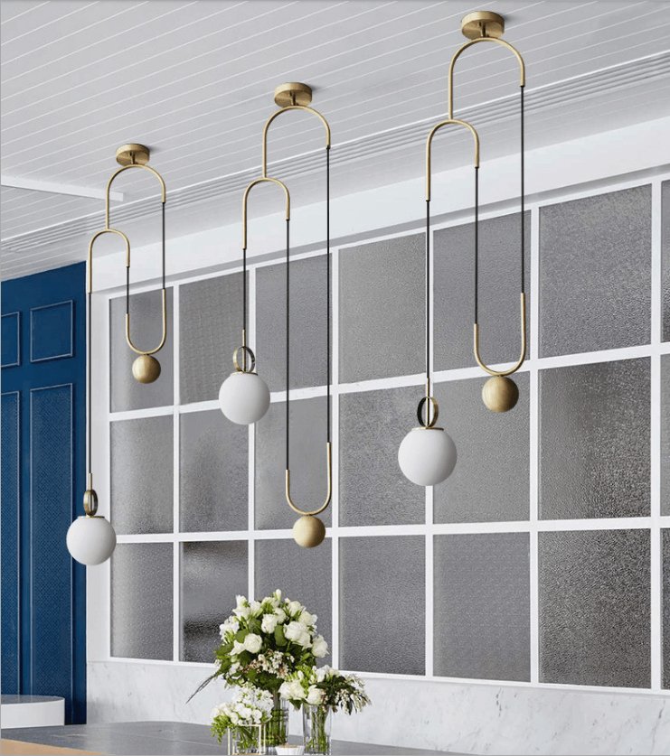 Glass Ball Pendant Lamp - Lamp Outdoor