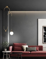 Glass Ball Pendant Lamp - Lamp Outdoor