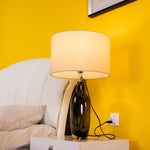 Glazed Crystal Table Lamp - Lamp Outdoor