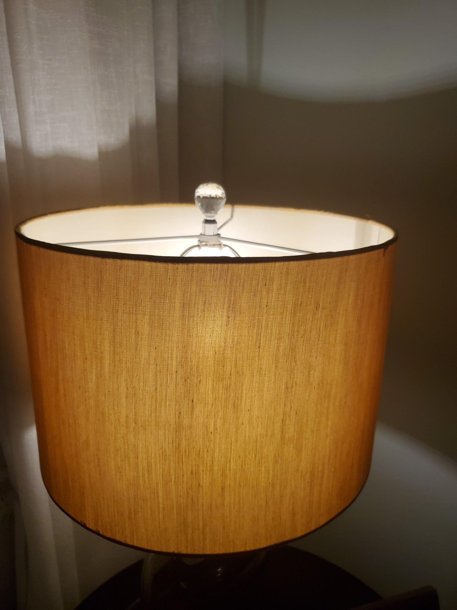 Glazed Crystal Table Lamp - Lamp Outdoor