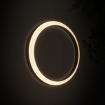 Circular Moon Led Waterproof Ip65 Modern Outdoor Wall Lights Wall Lamp - Lamp Outdoor