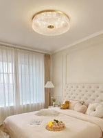 Glimmering Striped Ceiling Light - Lamp Outdoor