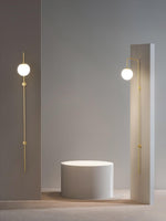 Globe Brass Wall Sconce - Lamp Outdoor